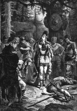 Alphonse de Neuville : l’épisode du vase de Soissons, illustration pour François Guizot.