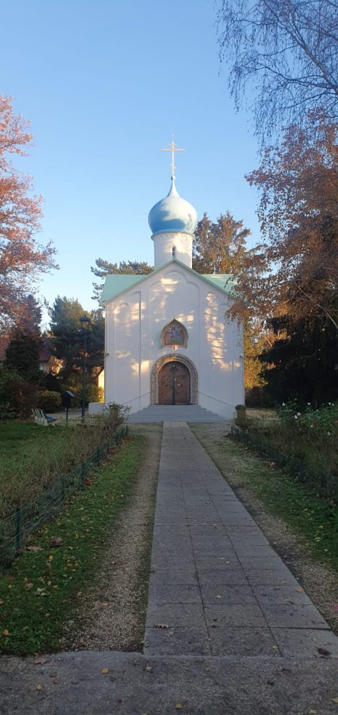 Eglise Notre Dame de la Dormition, cimetière russe de Sainte-Geneviève-des-Bois ©HEB