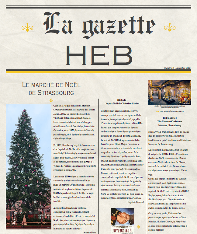 Gazette HEB #9