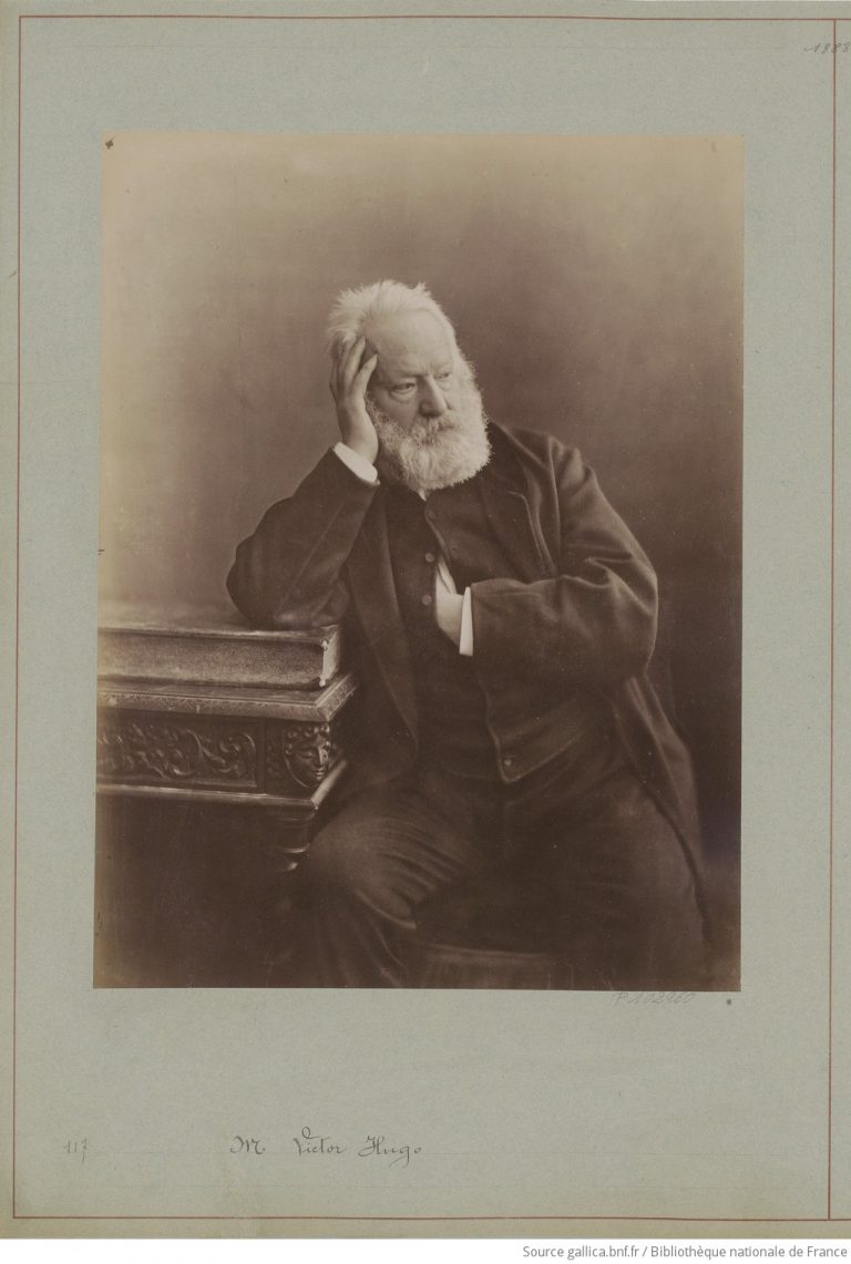 Atelier Nadar, Victor Hugo, 1888, BNF Gallica.
